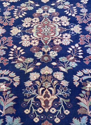 Hand-Knotted Tribal Persian Bakhtiar Armanibaft Carpet