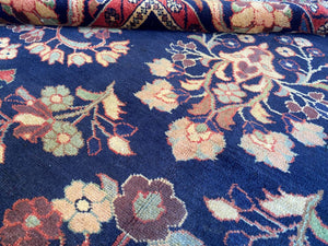 Hand-Knotted Tribal Persian Bakhtiar Armanibaft Carpet