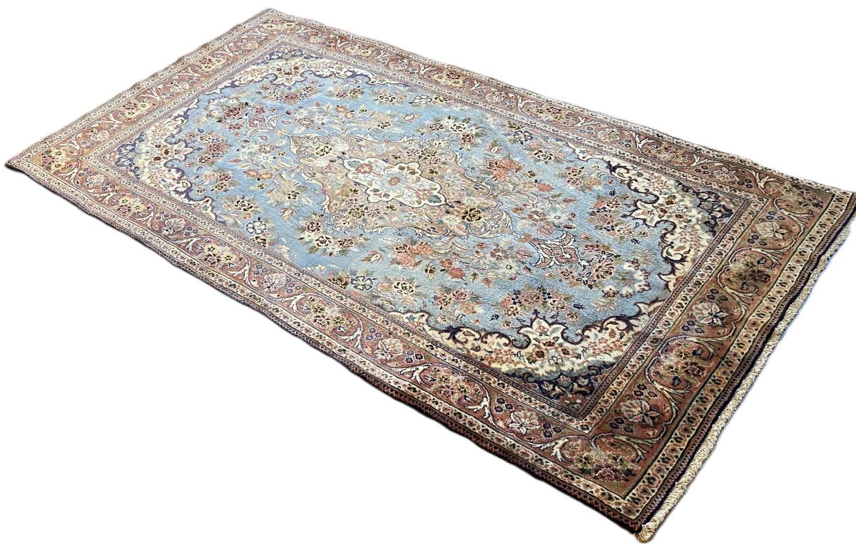 Hand-Knotted Persian Tehran Rug