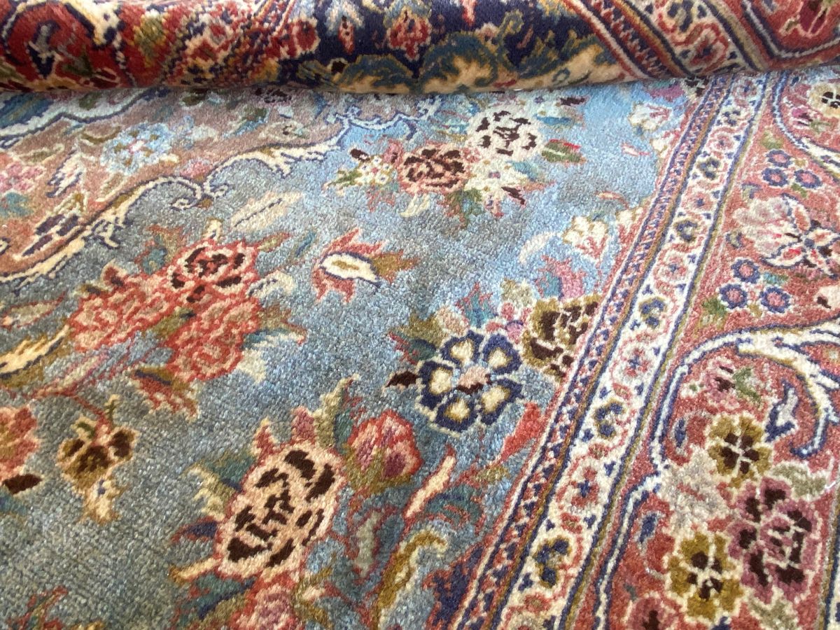 Hand-Knotted Persian Tehran Rug
