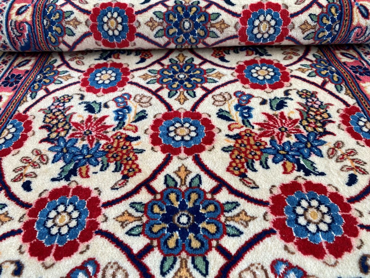 Hand-Knotted Persian Varamin Runner