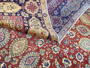 Circa 1970s Persian Tabriz Sheikh Safi Carpet