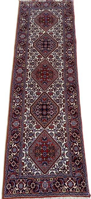 Fine Hand-Knotted Persian Bidjar Hall Runner