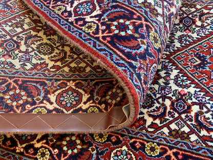 Fine Hand-Knotted Tribal Persian Bidjar Hall Runner