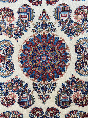 Superfine Hand-Knotted Persian Sarouq Carpet