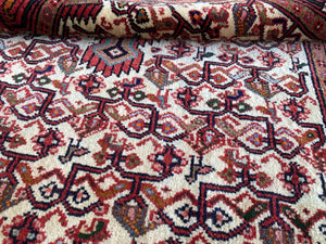 Hand-Knotted Tribal Persian Enjelas Rug