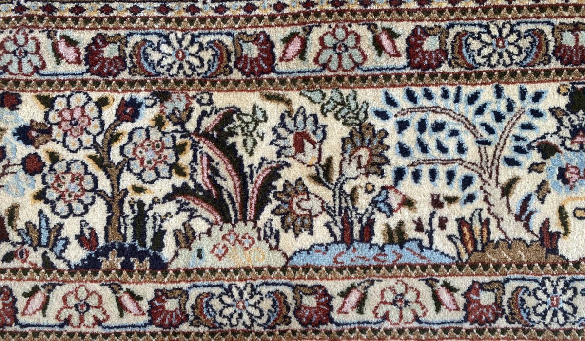 Fine Hand-Knotted Persian Birjand Mood Carpet