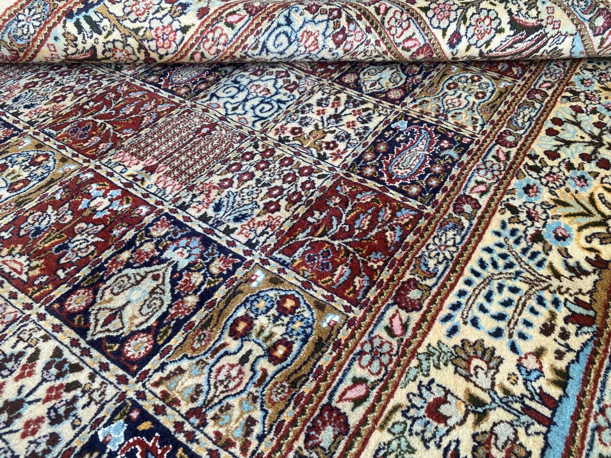 Fine Hand-Knotted Persian Birjand Mood Carpet