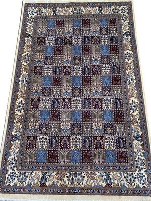 Fine Hand-Knotted Persian Birjand Mood Rug