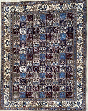 Fine Hand-Knotted Persian Birjand Mood Rug