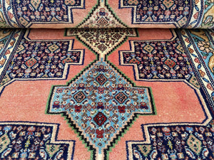 Handmade Tribal Persian Senneh Hall Runner