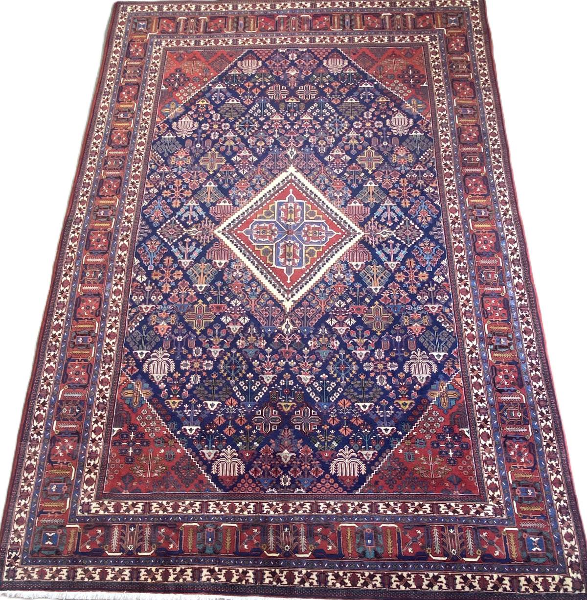 Superfine Hand-Knotted Persian Meymeh Carpet