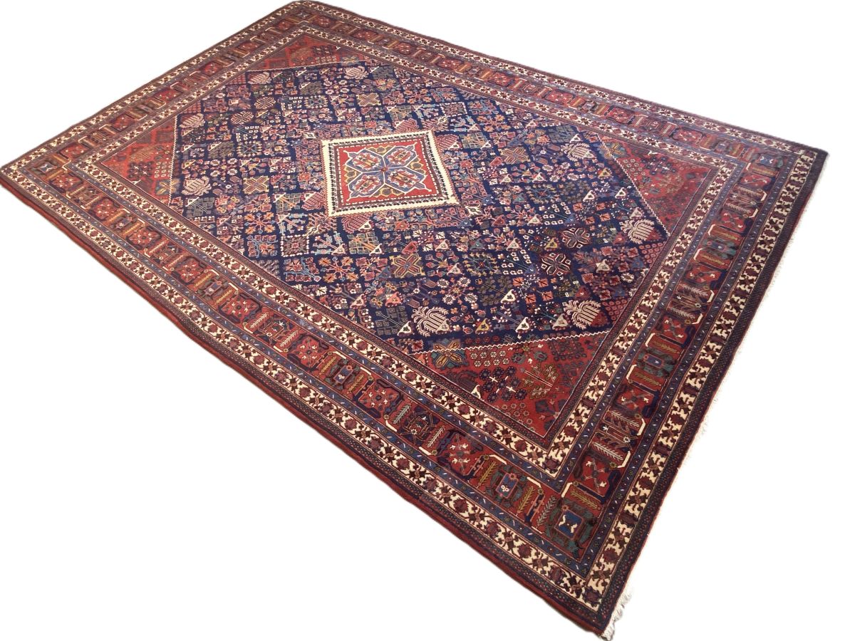 Superfine Hand-Knotted Persian Meymeh Carpet