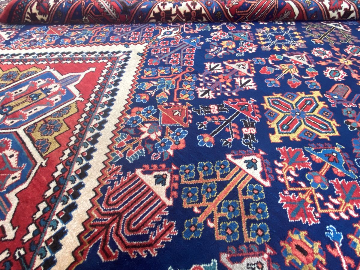 Superfine Hand-Knotted Persian Meymeh Carpet