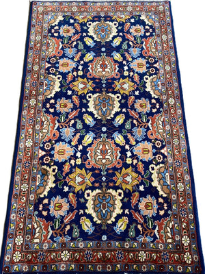 Superfine Hand-Knotted Persian Varamin Rug