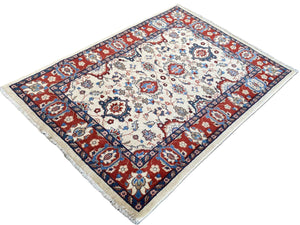 Hand-Knotted Persian Varamin Rug