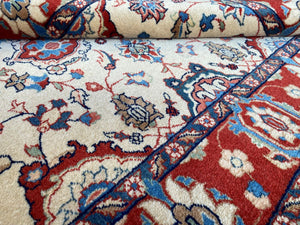 Hand-Knotted Persian Varamin Rug