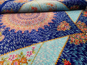 Superfine Hand-Knotted Pure Silk Persian Qum