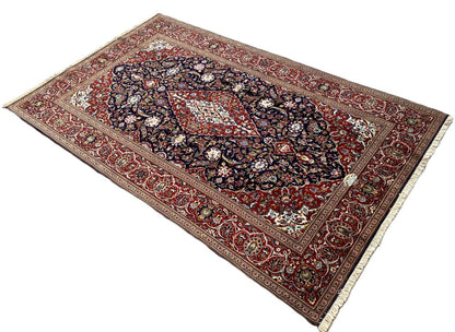 Superfine Hand-Knotted Royal Persian Kashan Carpet