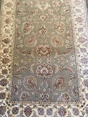 Handmade Tabriz Design Hall Runner